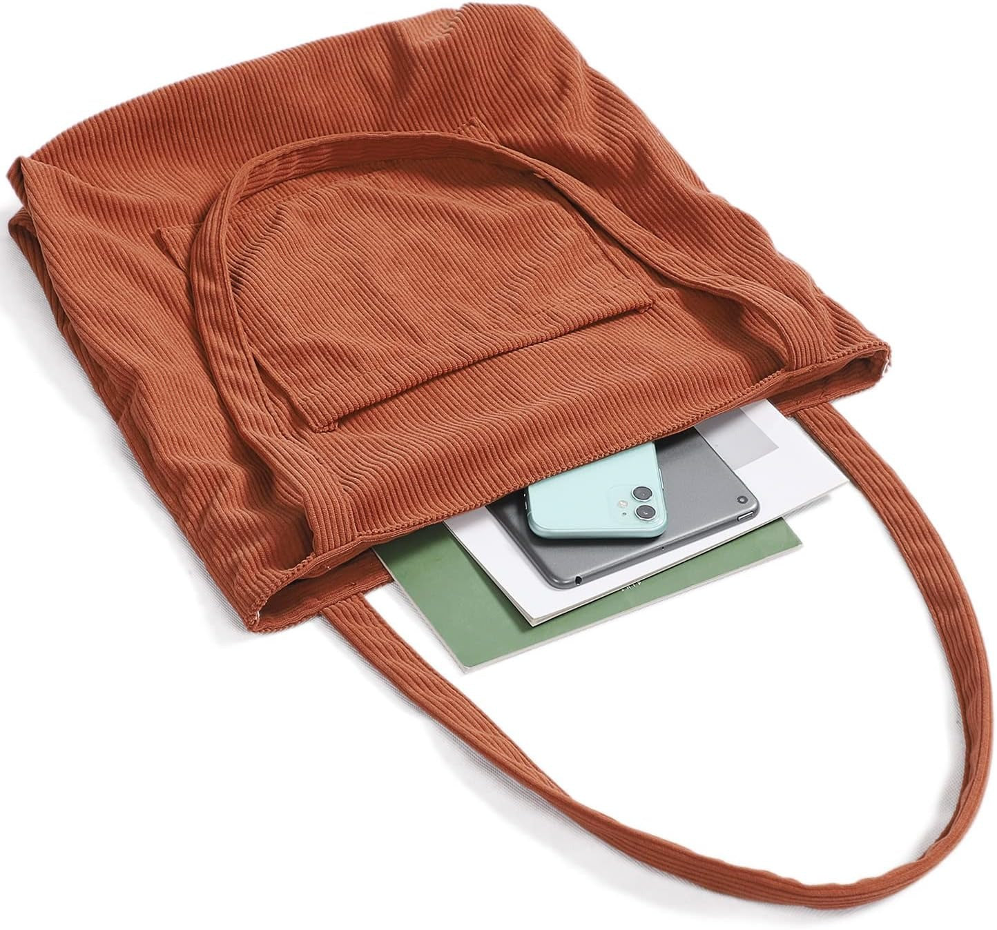 Women Corduroy Tote Bag
