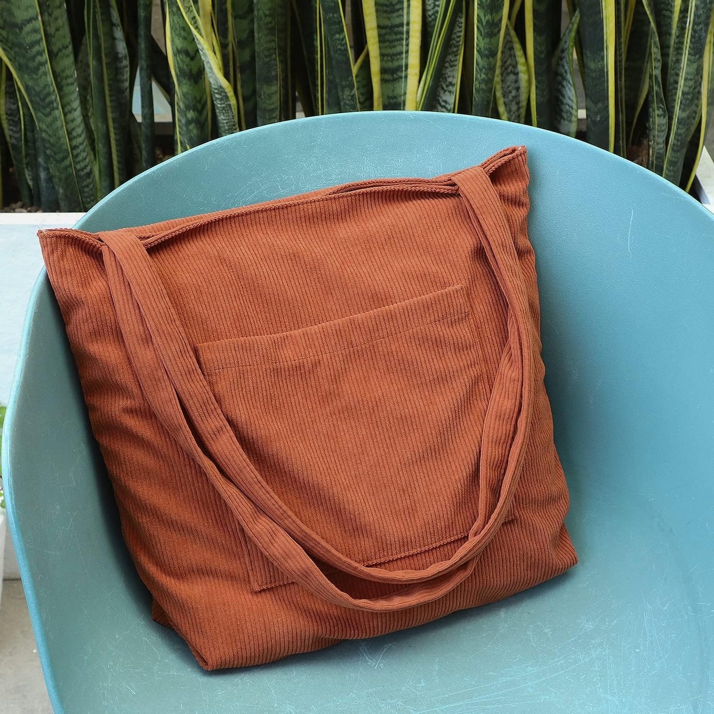 Women Corduroy Tote Bag