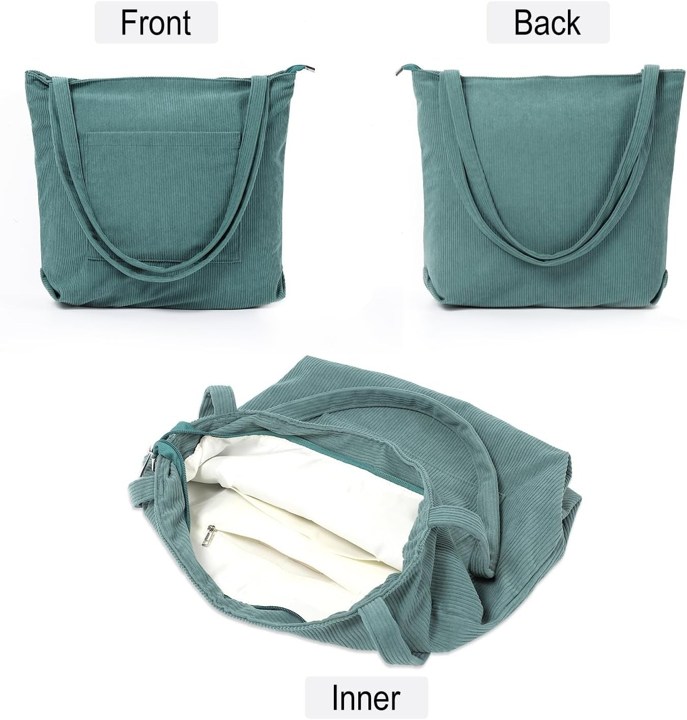 Women Corduroy Tote Bag