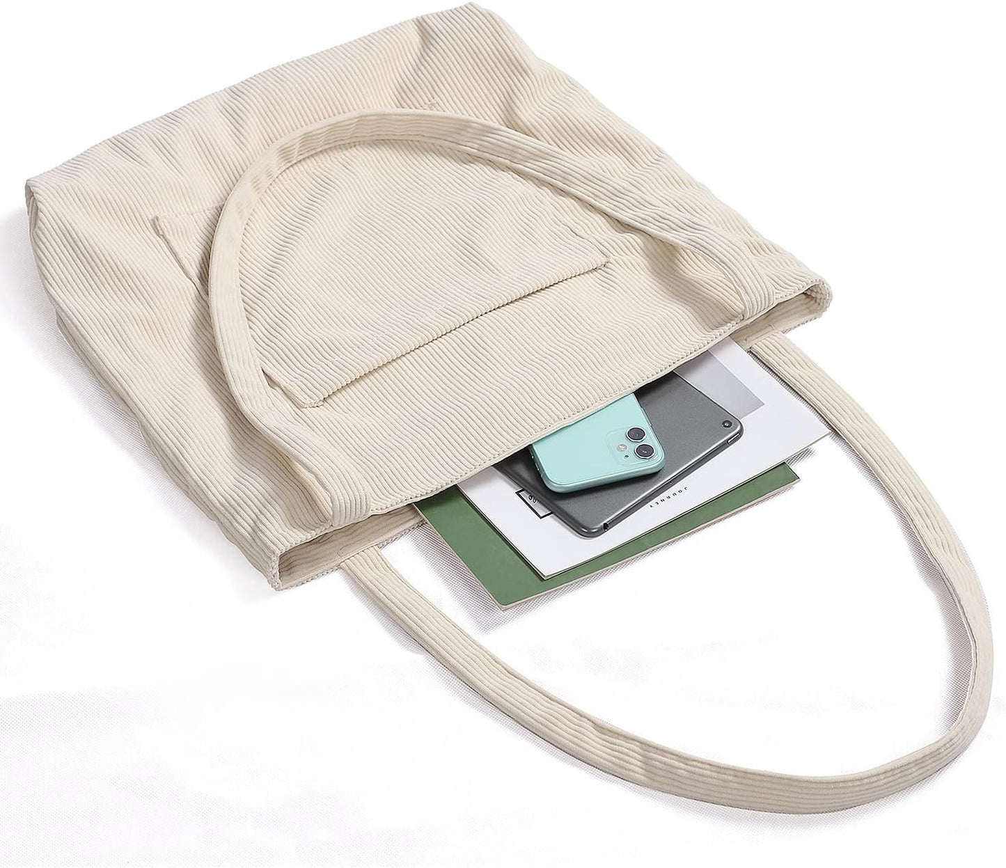 Women Corduroy Tote Bag