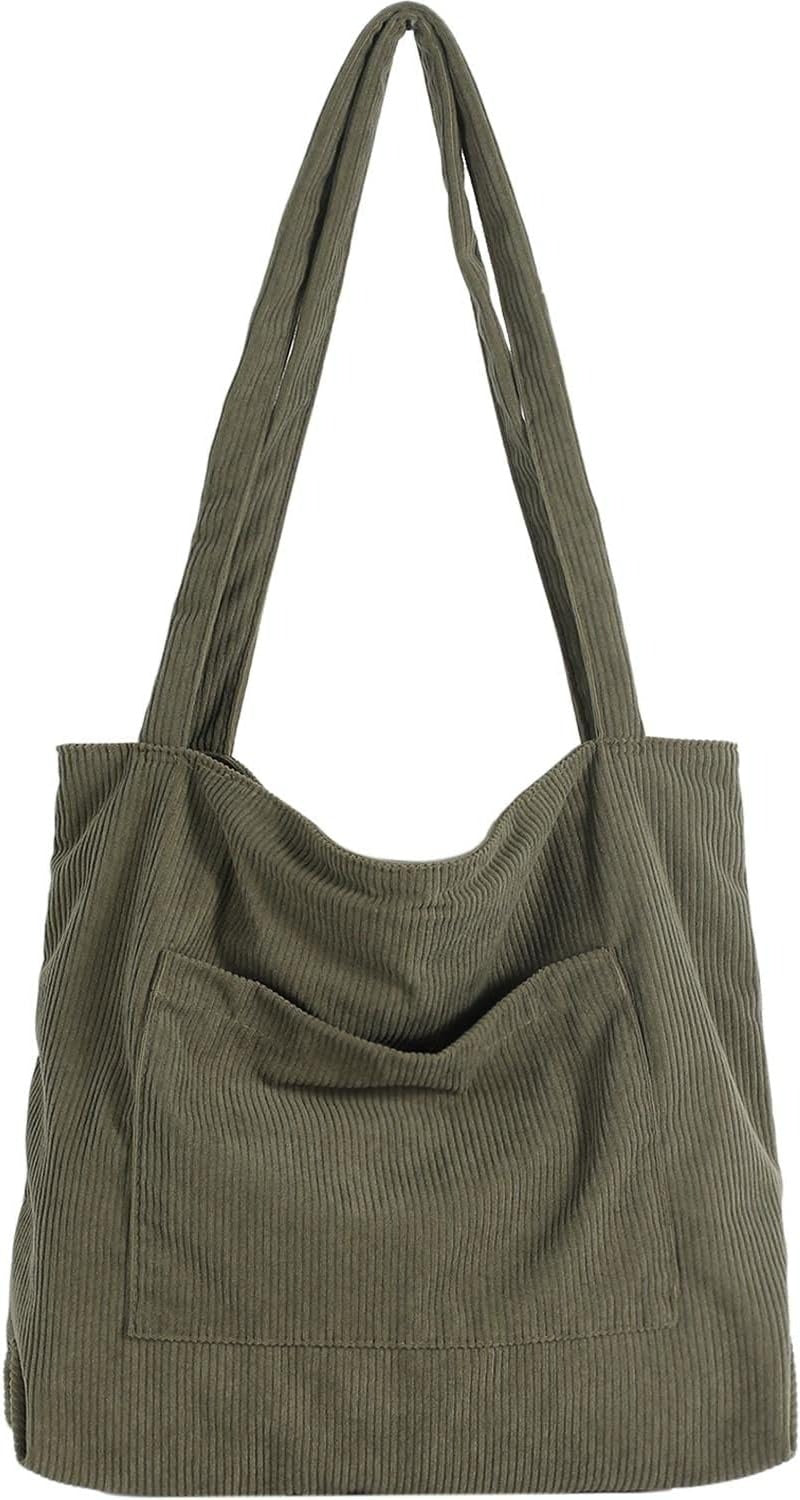 Women Corduroy Tote Bag