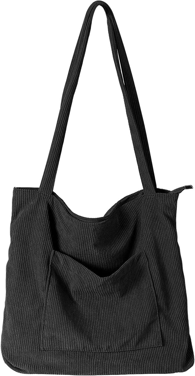 Women Corduroy Tote Bag