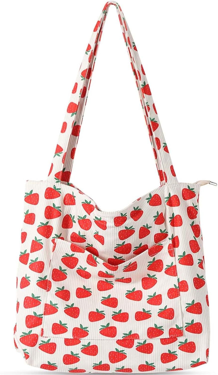 Women Corduroy Tote Bag