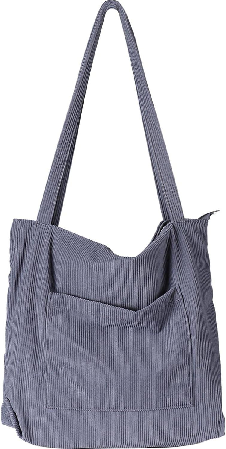 Women Corduroy Tote Bag