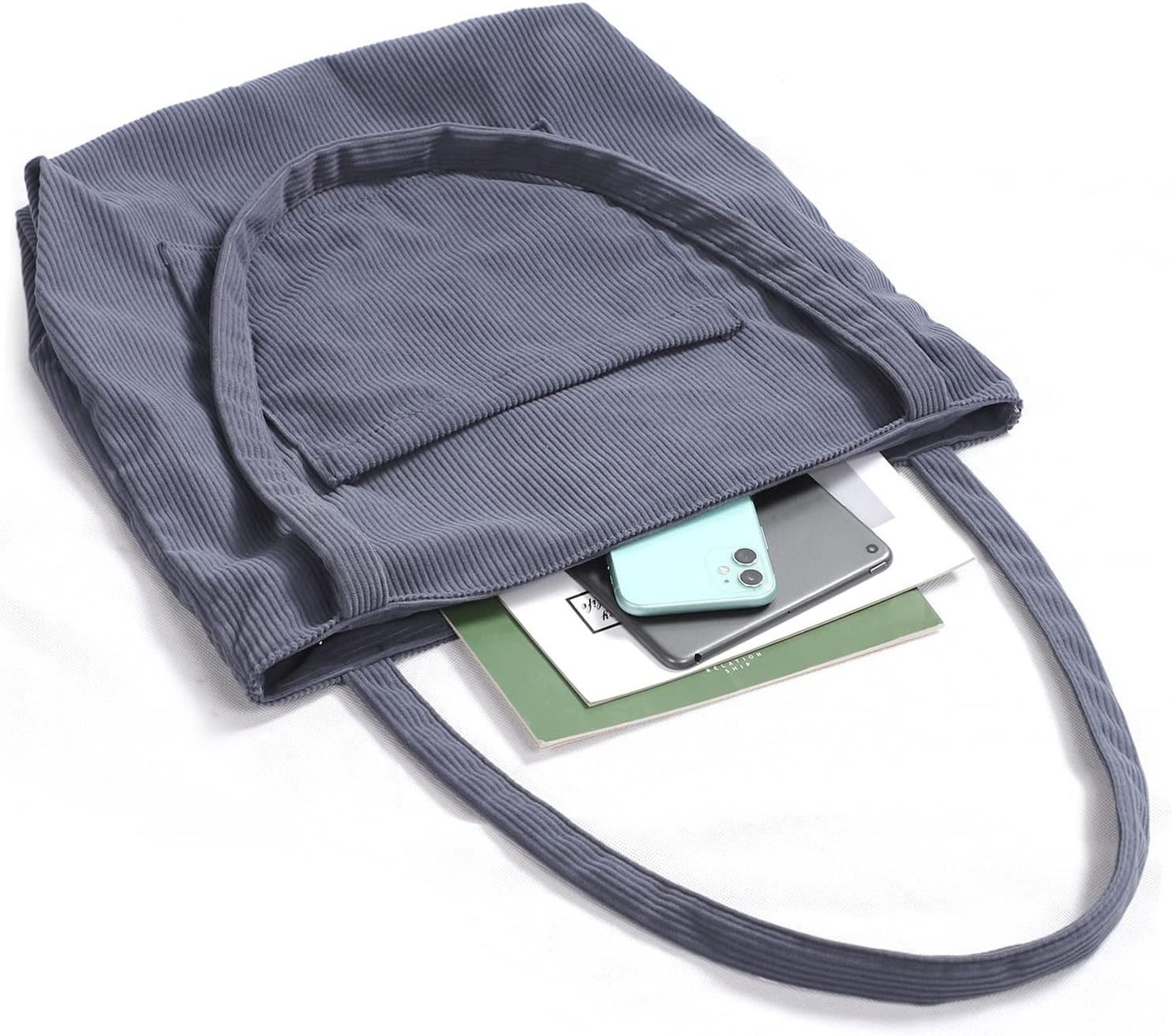 Women Corduroy Tote Bag