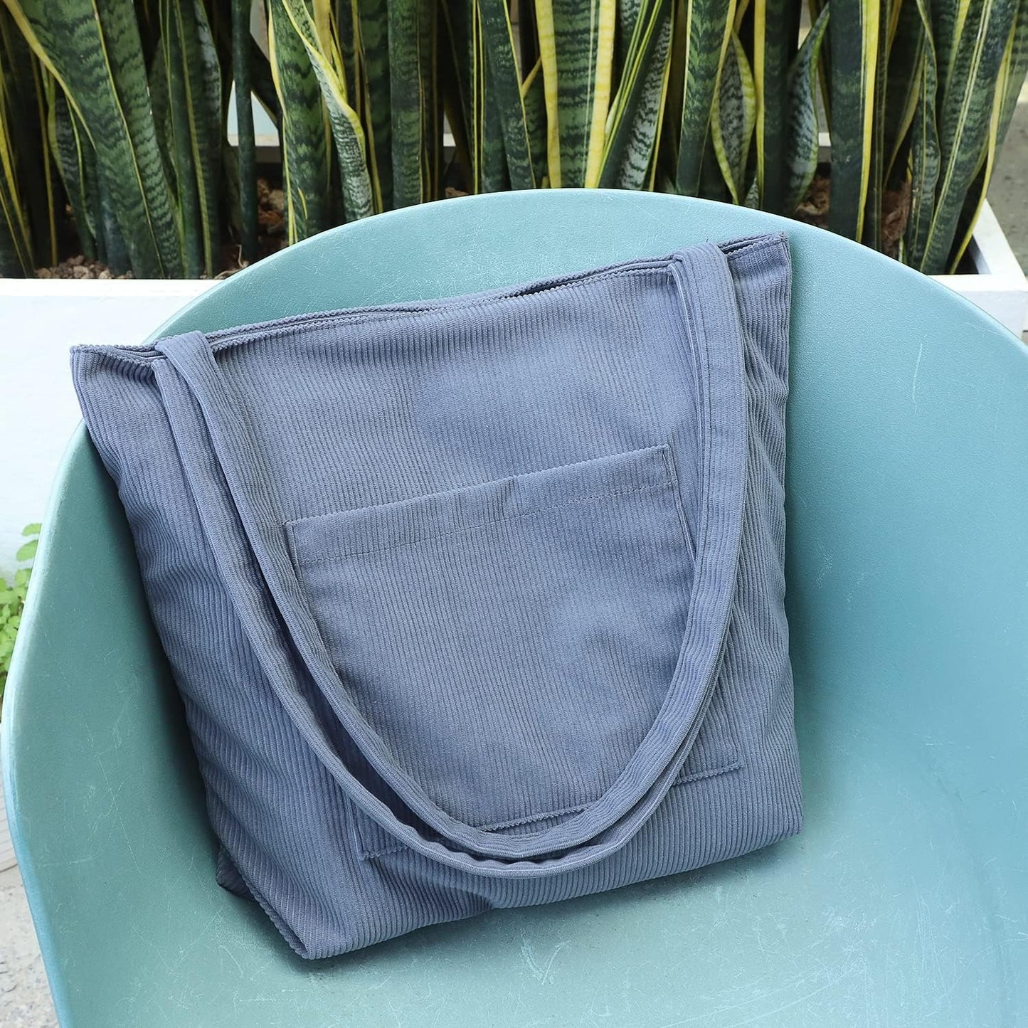 Women Corduroy Tote Bag